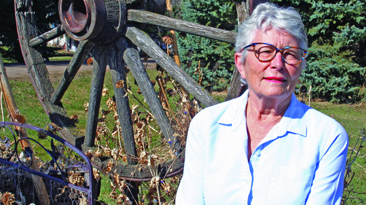 Molly Douglass, chair of the Bassano and District Health Foundation, enjoys contributing to the health and well-being of community.